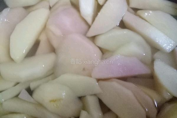 糖水桃子的做法图解3