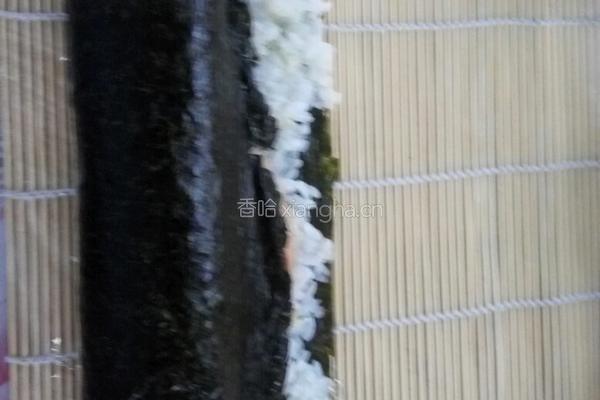 奶香里卷蔬菜寿司的做法图解5