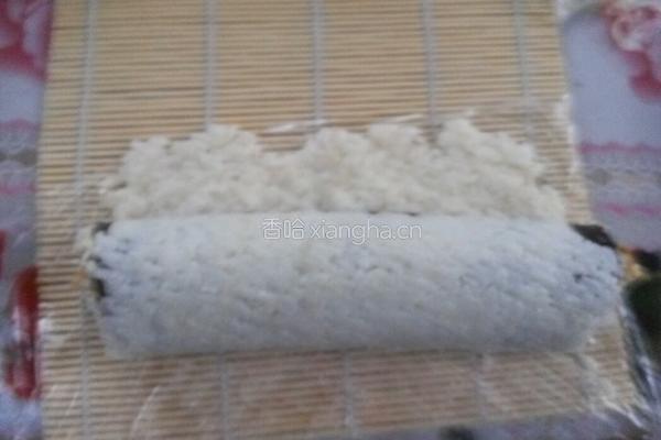 奶香里卷蔬菜寿司的做法图解11
