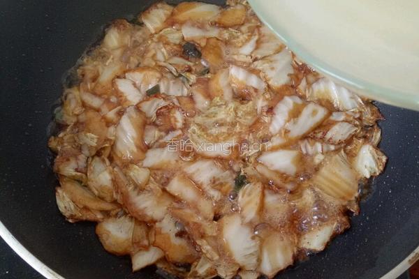 大白菜炖豆腐的做法图解5
