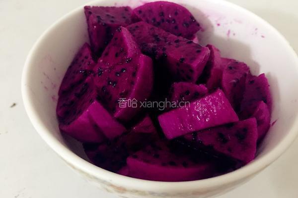 火龙果奶昔（酸奶）的做法图解2