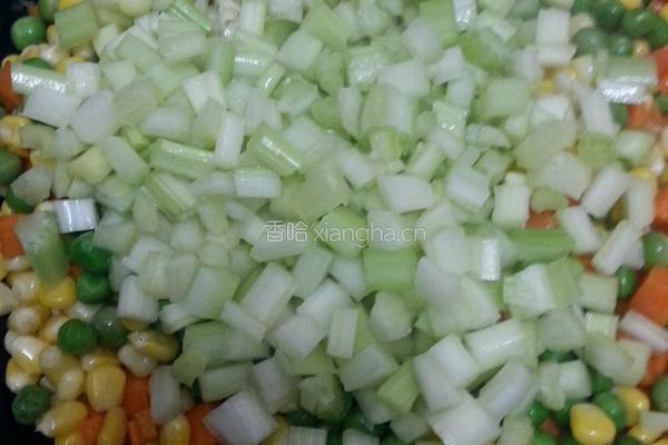 菠萝炒饭的做法图解9