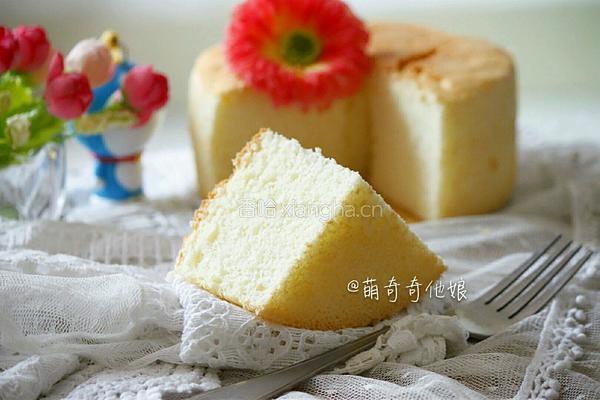 六寸戚风蛋糕（2蛋配方）的做法图解1
