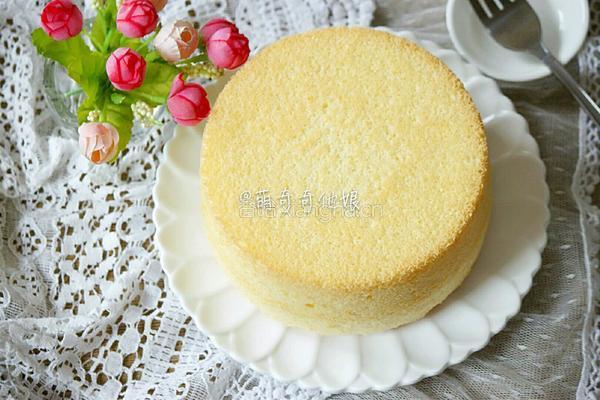 六寸戚风蛋糕（2蛋配方）的做法图解15