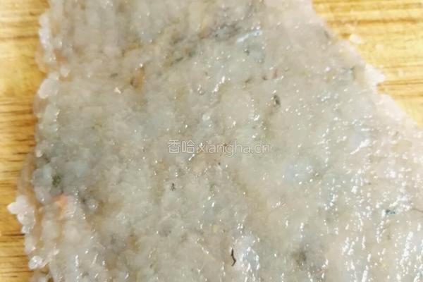 黄金虾饼的做法图解1
