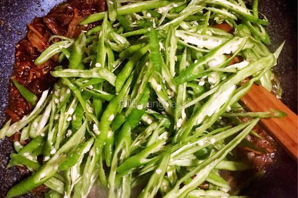 生爆盐煎肉的做法图解9
