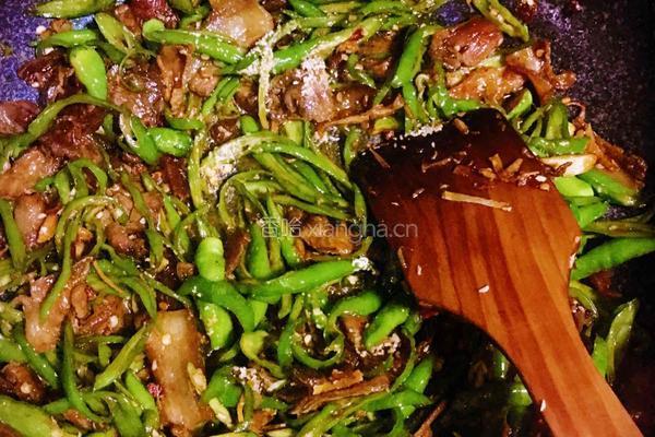 生爆盐煎肉的做法图解10