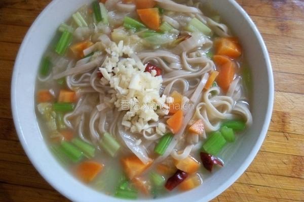 酸菜绿豆面的做法图解12