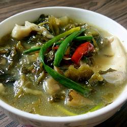酸菜鱼块的做法[图]