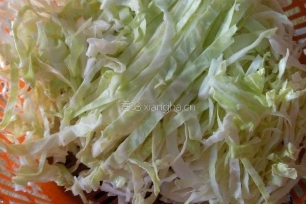 酱烧包菜的做法图解1