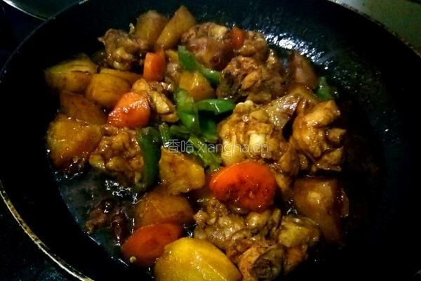土豆红烧鸡的做法图解12