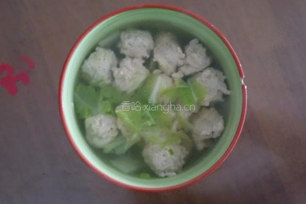鱼肉丸子汤的做法图解8