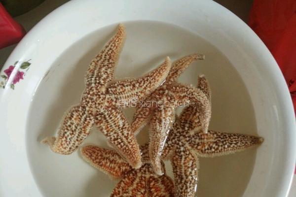 海星炖胡萝卜的做法图解1