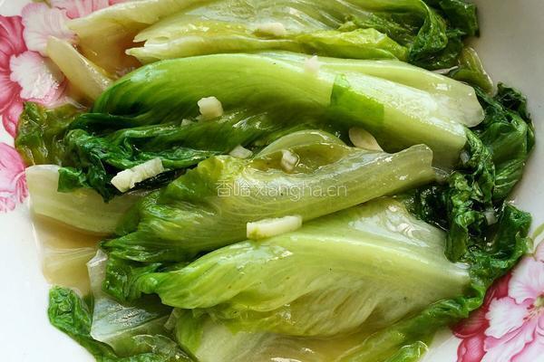 蒜蓉生菜的做法图解4