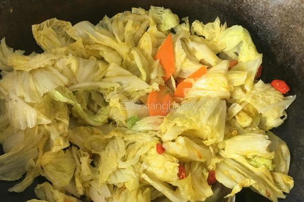 醋溜大白菜的做法图解6