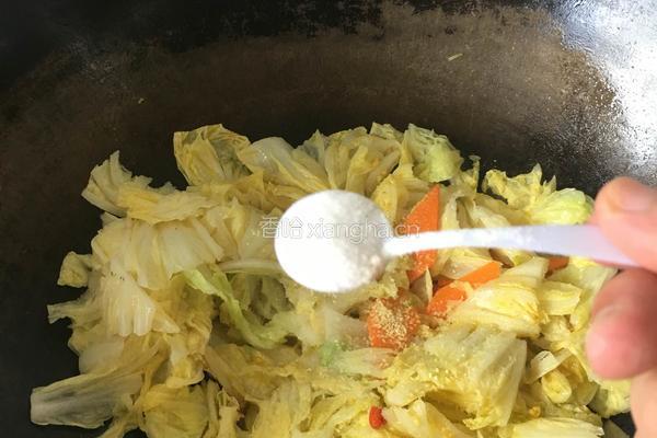 醋溜大白菜的做法图解7