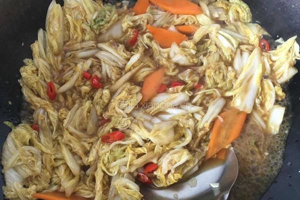 醋溜大白菜的做法图解13