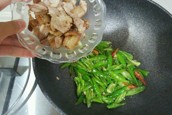 辣椒炒肉的做法图解5