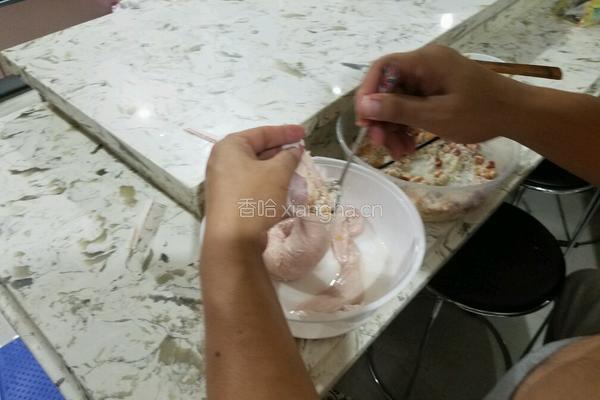 猪大肠酿糯米（儿时的味道）的做法图解5