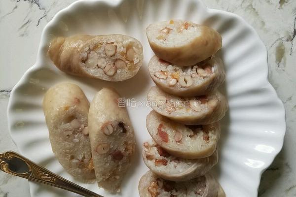 猪大肠酿糯米（儿时的味道）的做法图解12