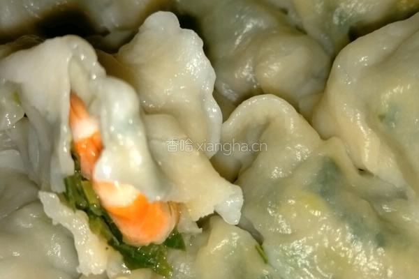 鲜虾韭菜饺子的做法图解5