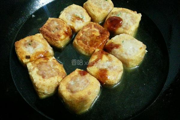 油豆腐塞肉的做法图解9