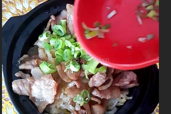 锡纸烤酸菜的做法图解3
