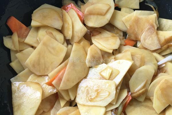 青椒土豆片的做法图解3