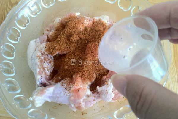 燕麦炸鸡翅根的做法图解3