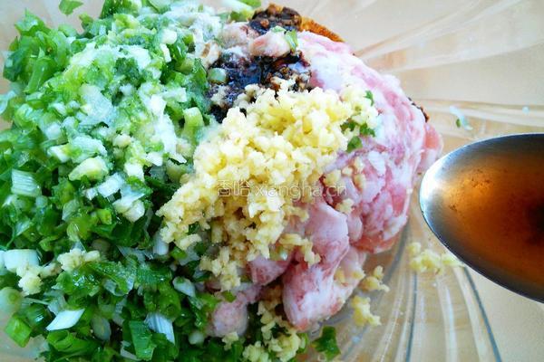 猪肉韭菜水饺的做法图解4