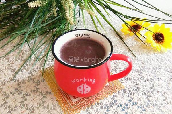 黑米黄豆糊（豆浆米糊系列之一）
