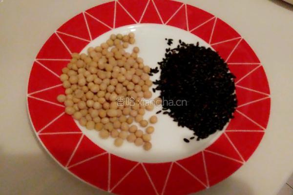 黑米黄豆糊（豆浆米糊系列之一）的做法图解2