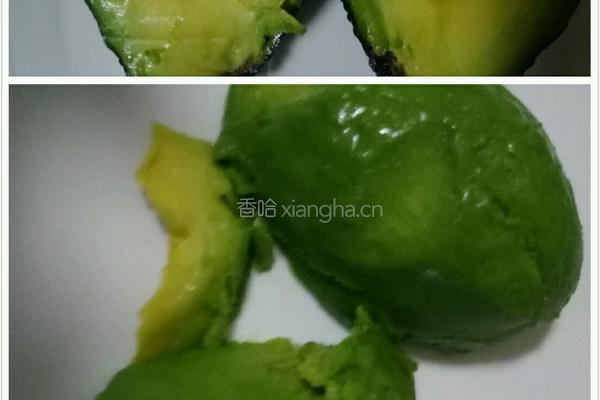 牛油果鲜奶奶昔的做法图解3