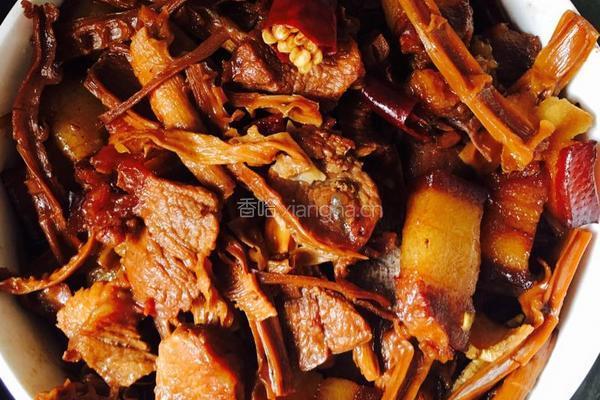 笋干烧肉