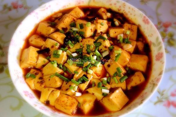 麻婆嫩豆腐的做法图解6