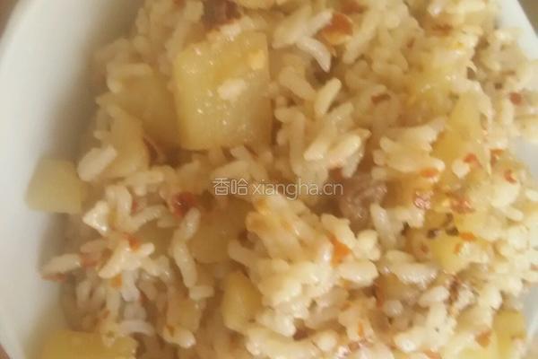 土豆闷饭的做法图解4