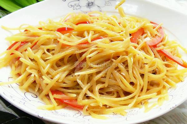 醋溜土豆丝儿的做法图解8