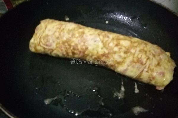 鸡蛋紫菜卷的做法图解8