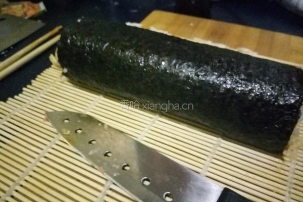 鸡蛋紫菜卷的做法图解11
