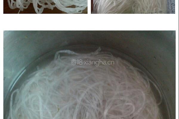 酸菜肉末粉丝的做法图解1
