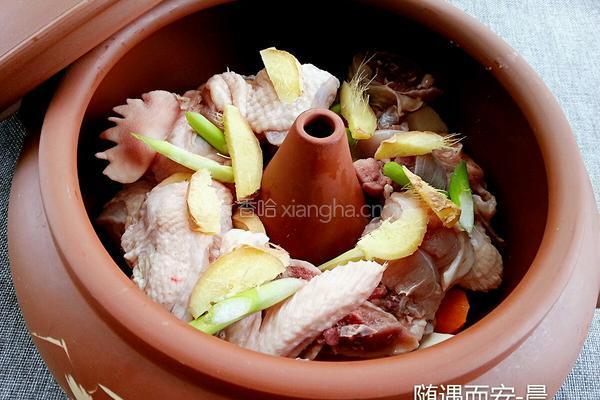 汽锅鸡的做法图解3