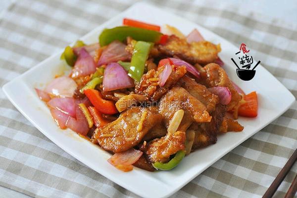 锅包肉的做法图解9