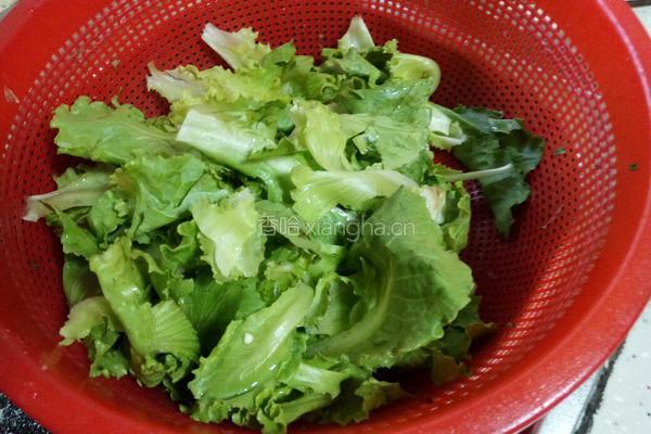 蚝油生菜的做法图解1