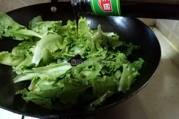 蚝油生菜的做法图解7