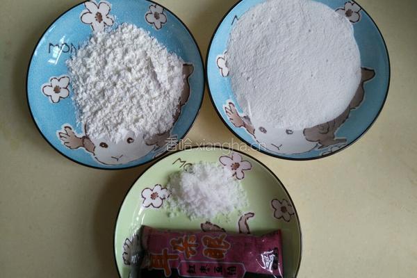 豆沙糯米糍的做法图解1