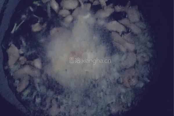 花蛤炒米粉的做法图解3