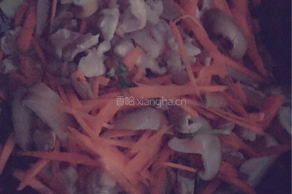 花蛤炒米粉的做法图解4