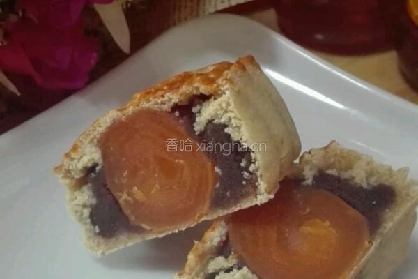 五仁叉烧月饼的做法图解5