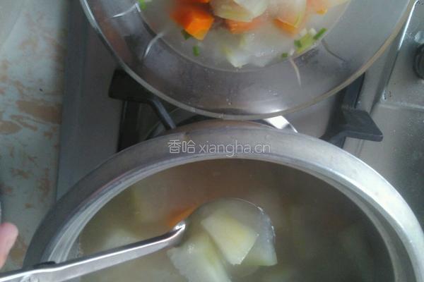 胡萝卜冬瓜骨头汤的做法图解17