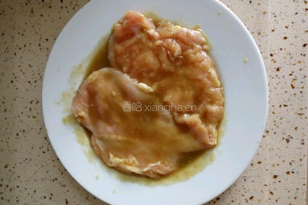 黄金酥香鸡排的做法图解4
